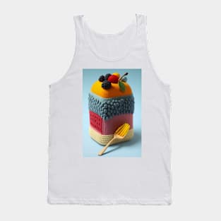 Yarn Parfait Cake Knitten Tank Top